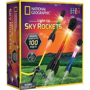 Air Rocket Toy – Ultimate LED Rocket Launcher for Kids, Stomp and Launch